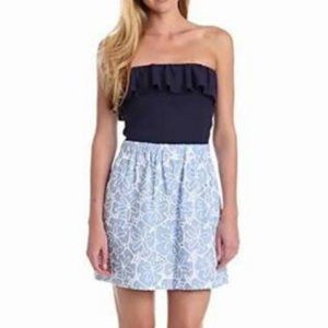 Lilly Pulitzer Athens Blue Sand Dollar Dress
